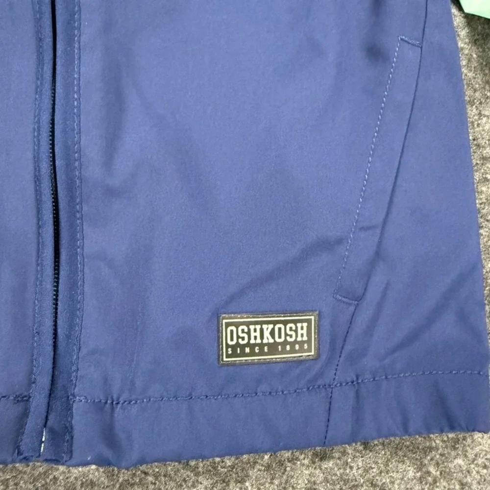 OshKosh B'gosh Kids Boys Colorblock Full Zip Jacket Size 4 / 4A‎ New NWT